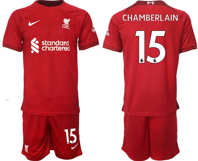 Men 2022-2023 Club Liverpool home red 15 Soccer Jersey